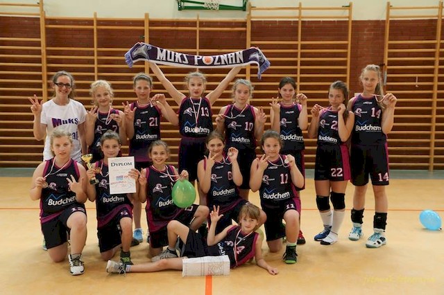 3. miejce w Wielkopolsce minikoszykarek z rocznika 2003!