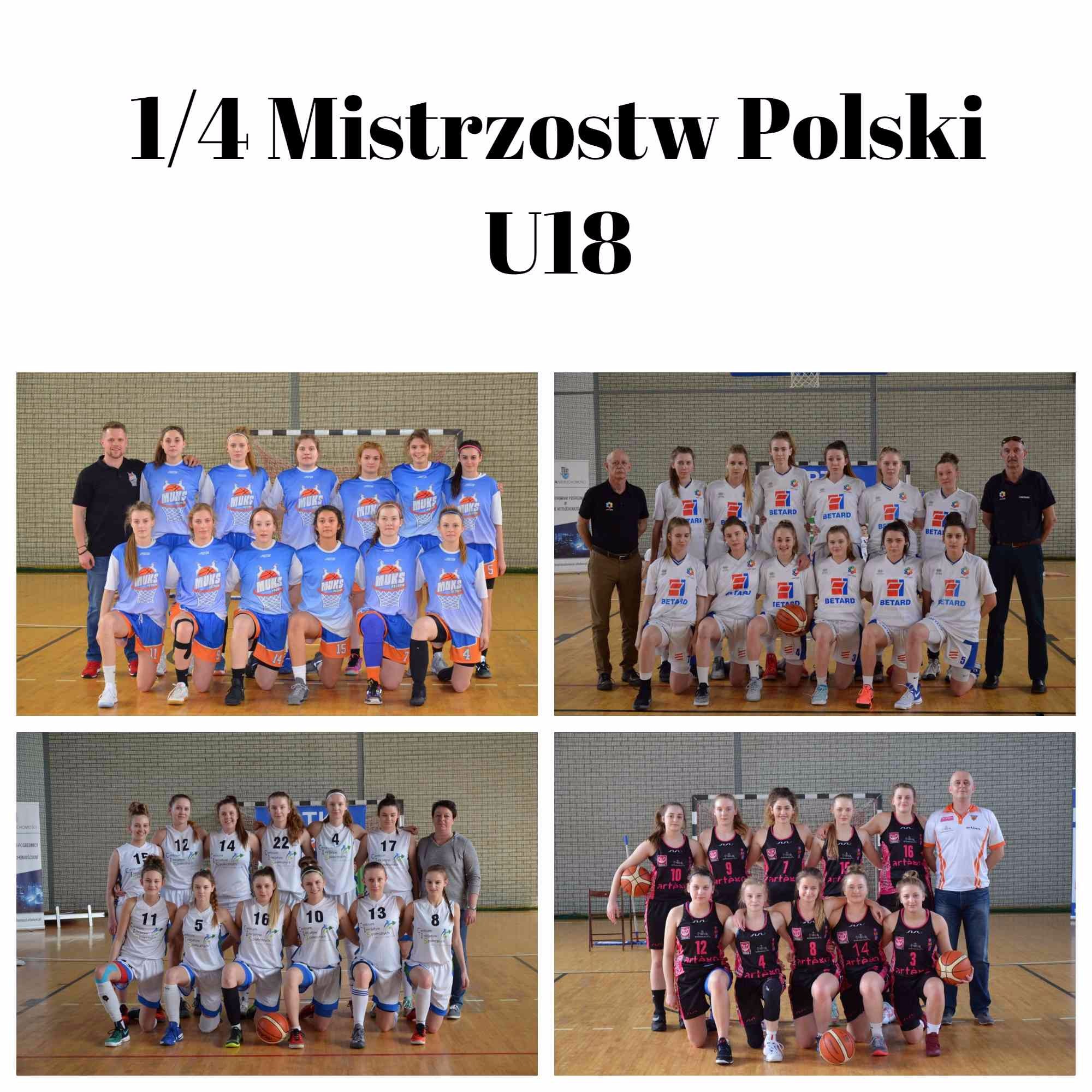 U18: Znamy półfinalistki Mistrzostw Polski U18