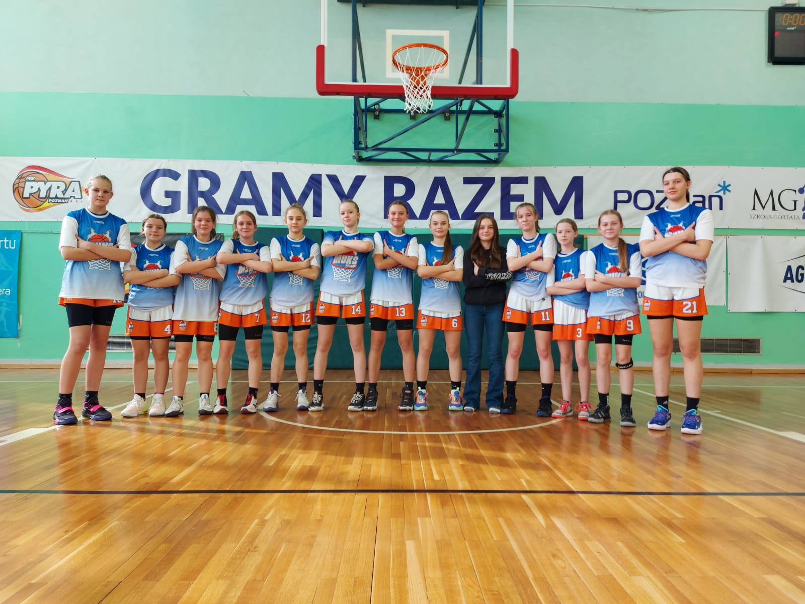 U13: MUKS gromi w derbach
