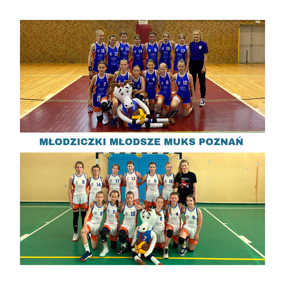 U12 Poznań I:  Dwa mecze Młodziczek Młodszych