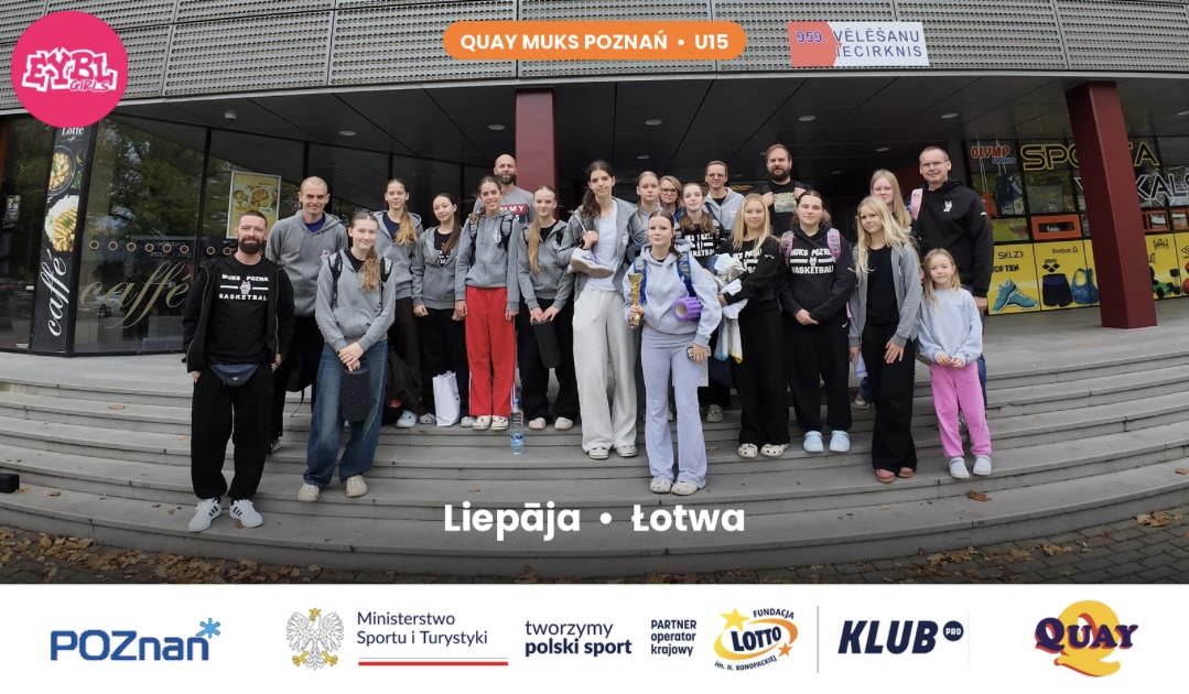 U15: 4. miejsce QUAY MUKS Poznań w EGBL Girls